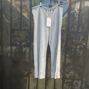 THE GREAT. Gray Ankle Pants